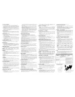 Предварительный просмотр 2 страницы Echowell 208 Instruction Manual