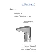 Preview for 1 page of echtermann Sensor 2314.20 Installation & User Manual