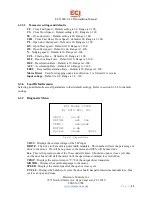 Предварительный просмотр 11 страницы ECI 1000-U LCD Installation Manual