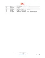 Preview for 2 page of ECI CabLite ECO 3000K Installation Manual