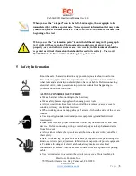 Preview for 5 page of ECI CabLite ECO 3000K Installation Manual