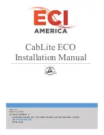 Предварительный просмотр 1 страницы ECI CabLite ECO Series Installation Manual