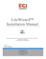 Предварительный просмотр 1 страницы ECI LiteWizard Installation Manual