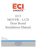 Preview for 1 page of ECI MOVFR Installation Manual