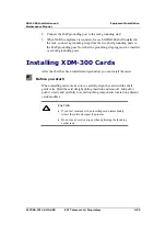 Preview for 111 page of ECI XDM-300 Installation And Maintenance Manual