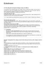 Предварительный просмотр 55 страницы ECKELMANN Case Controller UA 4 E Series Operating Instruction