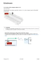 Предварительный просмотр 104 страницы ECKELMANN Case Controller UA 4 E Series Operating Instruction