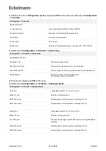 Предварительный просмотр 134 страницы ECKELMANN Case Controller UA 4 E Series Operating Instruction