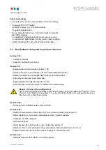 Предварительный просмотр 15 страницы ECKELMANN CI 3000 Operating Instruction