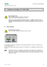 Предварительный просмотр 39 страницы ECKELMANN CI 3000 Operating Instruction