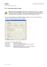 Предварительный просмотр 57 страницы ECKELMANN CI 3000 Operating Instruction