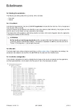 Preview for 21 page of ECKELMANN Compact GLT 3010 Operating Instruction