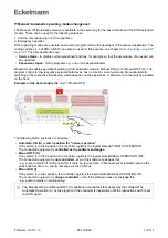 Preview for 111 page of ECKELMANN Compact GLT 3010 Operating Instruction