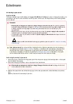 Предварительный просмотр 93 страницы ECKELMANN UA 400 Operating Instruction