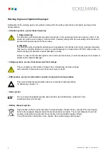 Preview for 10 page of ECKELMANN UA 410 D Operating Instruction