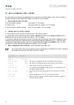 Preview for 50 page of ECKELMANN UA 410 D Operating Instruction