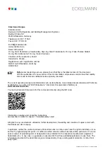 Preview for 2 page of ECKELMANN UA 410 L Case Controller Operating	 Instruction