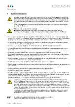 Preview for 9 page of ECKELMANN UA 410 L Case Controller Operating	 Instruction