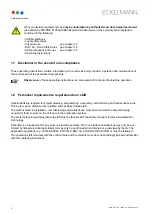 Preview for 10 page of ECKELMANN UA 410 L Case Controller Operating	 Instruction