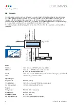 Preview for 14 page of ECKELMANN UA 410 L Case Controller Operating	 Instruction