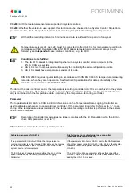 Preview for 26 page of ECKELMANN UA 410 L Case Controller Operating	 Instruction