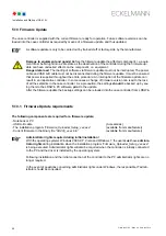 Preview for 46 page of ECKELMANN UA 410 L Case Controller Operating	 Instruction