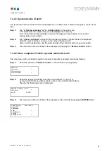 Preview for 69 page of ECKELMANN UA 410 L Case Controller Operating	 Instruction