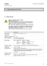 Preview for 87 page of ECKELMANN UA 410 L Case Controller Operating	 Instruction