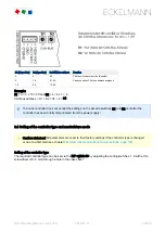 Предварительный просмотр 45 страницы ECKELMANN UA 412 S Operating Instruction