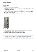 Preview for 17 page of ECKELMANN Virtus 5 Series Operating Instructions Manual