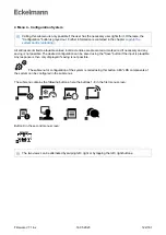 Preview for 122 page of ECKELMANN Virtus 5 Series Operating Instructions Manual