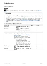 Preview for 147 page of ECKELMANN Virtus 5 Series Operating Instructions Manual