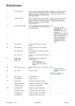 Preview for 172 page of ECKELMANN Virtus 5 Series Operating Instructions Manual