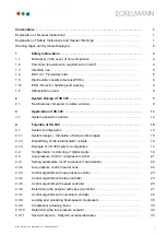 Preview for 3 page of ECKELMANN VS 300 Operating Instructions Manual