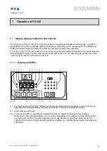 Preview for 87 page of ECKELMANN VS 300 Operating Instructions Manual