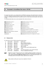 Preview for 107 page of ECKELMANN VS 300 Operating Instructions Manual