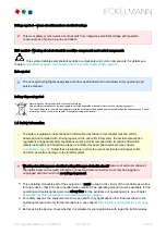 Preview for 10 page of ECKELMANN VS 3010 BS Operating Instruction