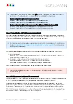 Preview for 55 page of ECKELMANN VS 3010 BS Operating Instruction