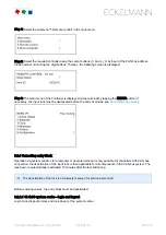 Preview for 127 page of ECKELMANN VS 3010 BS Operating Instruction