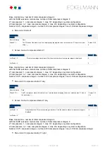 Preview for 162 page of ECKELMANN VS 3010 BS Operating Instruction