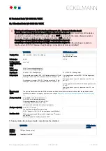 Preview for 175 page of ECKELMANN VS 3010 BS Operating Instruction