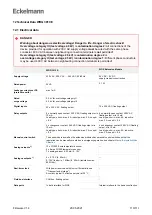 Preview for 110 page of ECKELMANN WRG 3010 E Operating Instruction