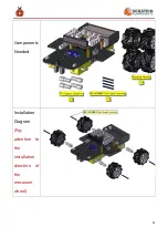 Preview for 32 page of Eckstein komponente Keyestudio 4WD Mecanum Robot Car Manual