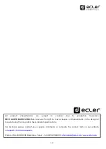 Предварительный просмотр 14 страницы Ecler essentials eCA120 User Manual