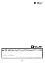 Preview for 15 page of Ecler essentials eSAM603 User Manual