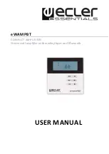 Ecler essentials eWAMPBT User Manual предпросмотр