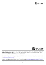 Предварительный просмотр 16 страницы Ecler essentials HZA4-120F User Manual