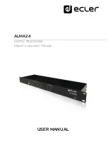 Preview for 1 page of Ecler ALMA24 User Manual