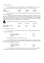 Предварительный просмотр 6 страницы Ecler APA600 User Manual