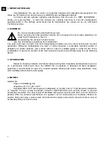 Preview for 4 page of Ecler ARQIS105 User Manual